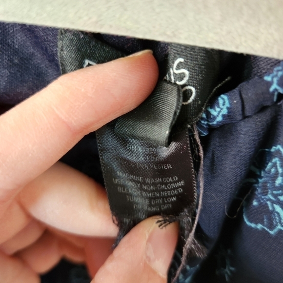 Enfocu Boho Colorful Maxi Spaghetti Dress. SIZE 6 - Picture 7 of 13